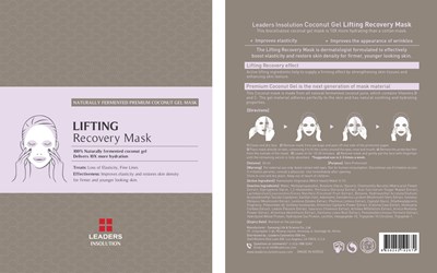Image Of Cello Pack (Leaders Coconut Lifting Recovery Mask Cello Pack)